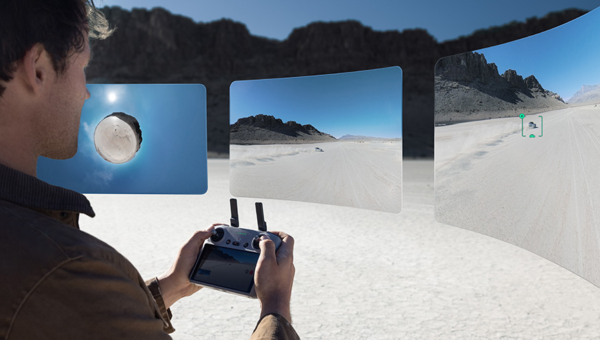 Dron DJI Avata 360 RC 2 szary